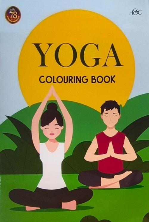 Yoga Colouring Book